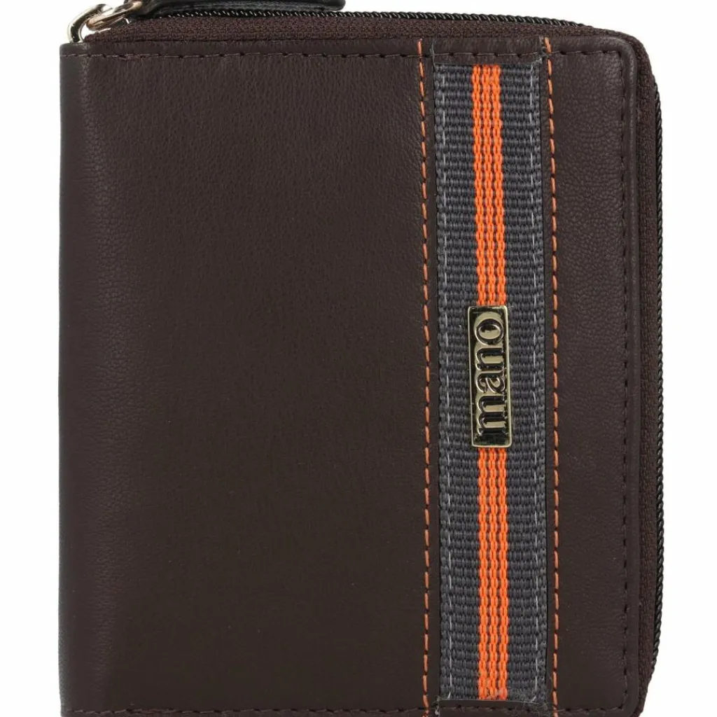 Damen mano Don Leonardo Geldbörse RFID Leder 10 cm