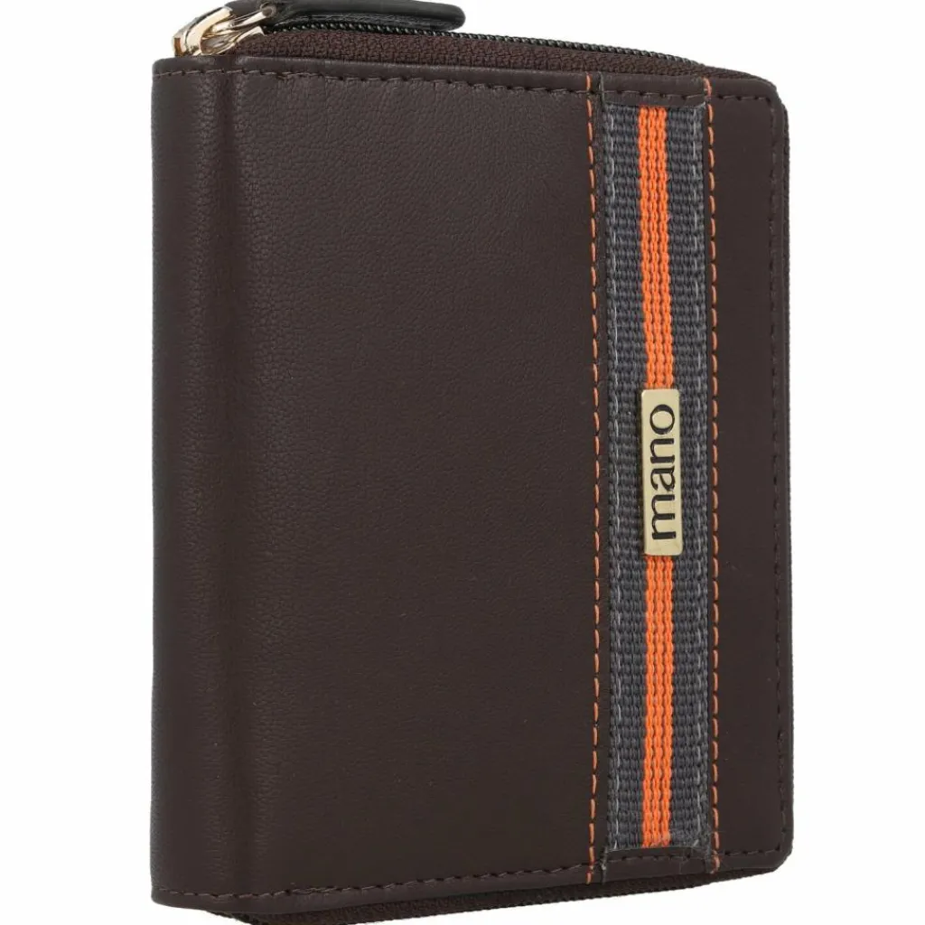 Damen mano Don Leonardo Geldbörse RFID Leder 10 cm