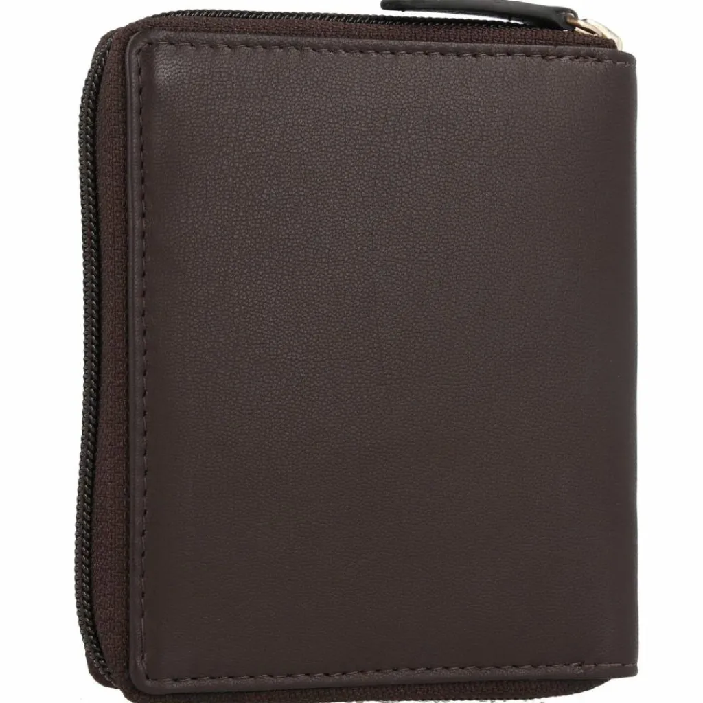 Damen mano Don Leonardo Geldbörse RFID Leder 10 cm