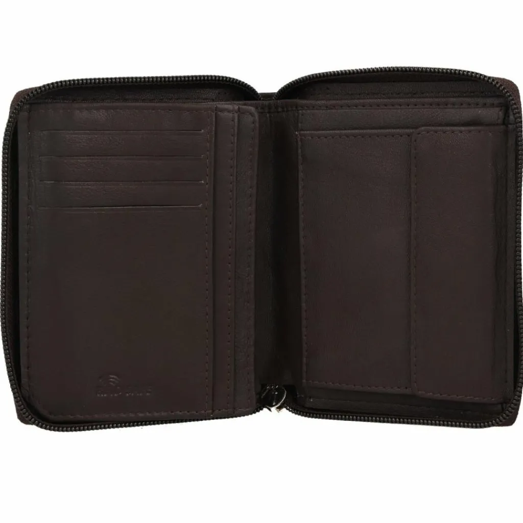 Damen mano Don Leonardo Geldbörse RFID Leder 10 cm