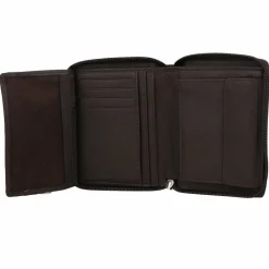 Damen mano Don Leonardo Geldbörse RFID Leder 10 cm