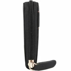 mano Damengeldbörsen Querformat<Don Leonardo Geldbörse RFID Leder 18 cm schwarz