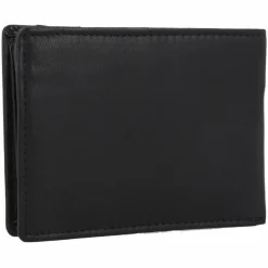 Online mano Don Leonardo Geldbörse RFID Leder 12 cm schwarz