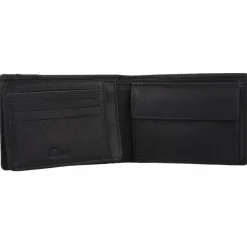 Online mano Don Leonardo Geldbörse RFID Leder 12 cm schwarz