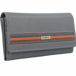 Damen mano Don Leonardo Geldbörse RFID Leder 18 cm