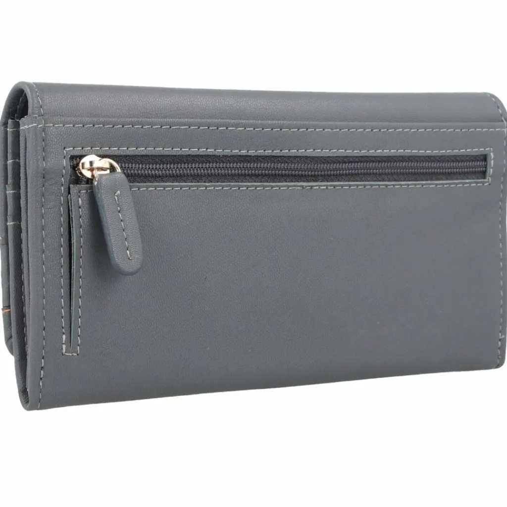 Damen mano Don Leonardo Geldbörse RFID Leder 18 cm