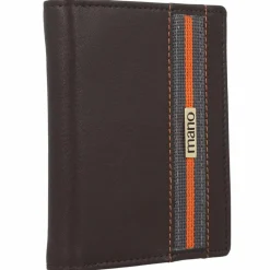 mano Herrengeldbörsen Querformat|Herrengeldbörsen Hochformat<Don Leonardo Geldbörse RFID Leder 12,5 cm dunkelbraun