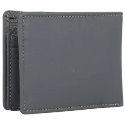 Outlet mano Don Leonardo Geldbörse RFID Leder 10 cm grau