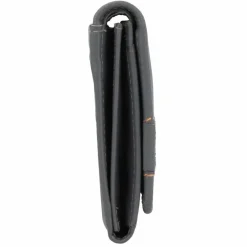 mano Damengeldbörsen Querformat<Don Leonardo Geldbörse RFID Leder 16 cm grau