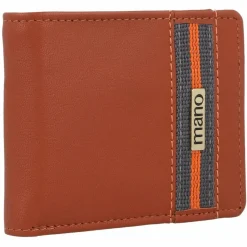 mano Herrengeldbörsen Querformat<Don Leonardo Geldbörse RFID Leder 10 cm cognac