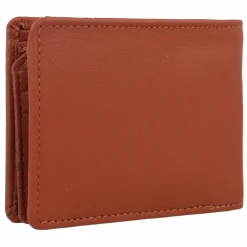 mano Herrengeldbörsen Querformat<Don Leonardo Geldbörse RFID Leder 10 cm cognac