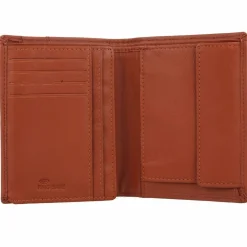 mano Herrengeldbörsen Querformat|Herrengeldbörsen Hochformat<Don Leonardo Geldbörse RFID Leder 12,5 cm cognac
