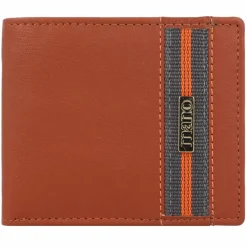 Hot mano Don Leonardo Geldbörse RFID Leder 11 cm cognac