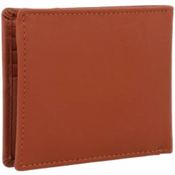 Hot mano Don Leonardo Geldbörse RFID Leder 11 cm cognac