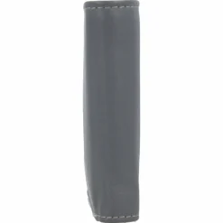 Sale mano Don Leonardo Geldbörse RFID Leder 11,5 cm grau