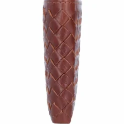 New mano Don Luca Geldbörse Leder 12 cm cognac