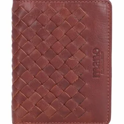 mano Visitenkartenetuis<Don Luca Kreditkartenetui Leder 8 cm cognac