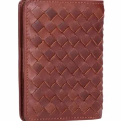 mano Visitenkartenetuis<Don Luca Kreditkartenetui Leder 8 cm cognac