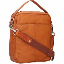 Online mano Don Pietro Handtasche Leder 25 cm cognac