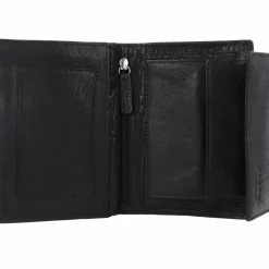 Damen mano Don Simon Geldbörse Leder 14 cm