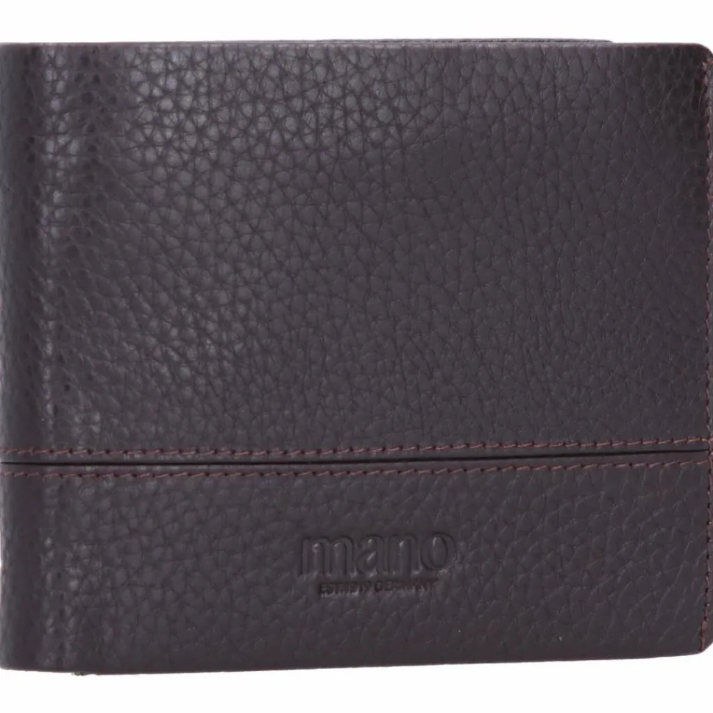 Herren mano Don Tommas Geldbörse Leder 11 cm
