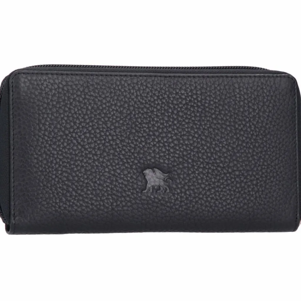 Sale mano Don Tommas Geldbörse Leder 18 cm schwarz