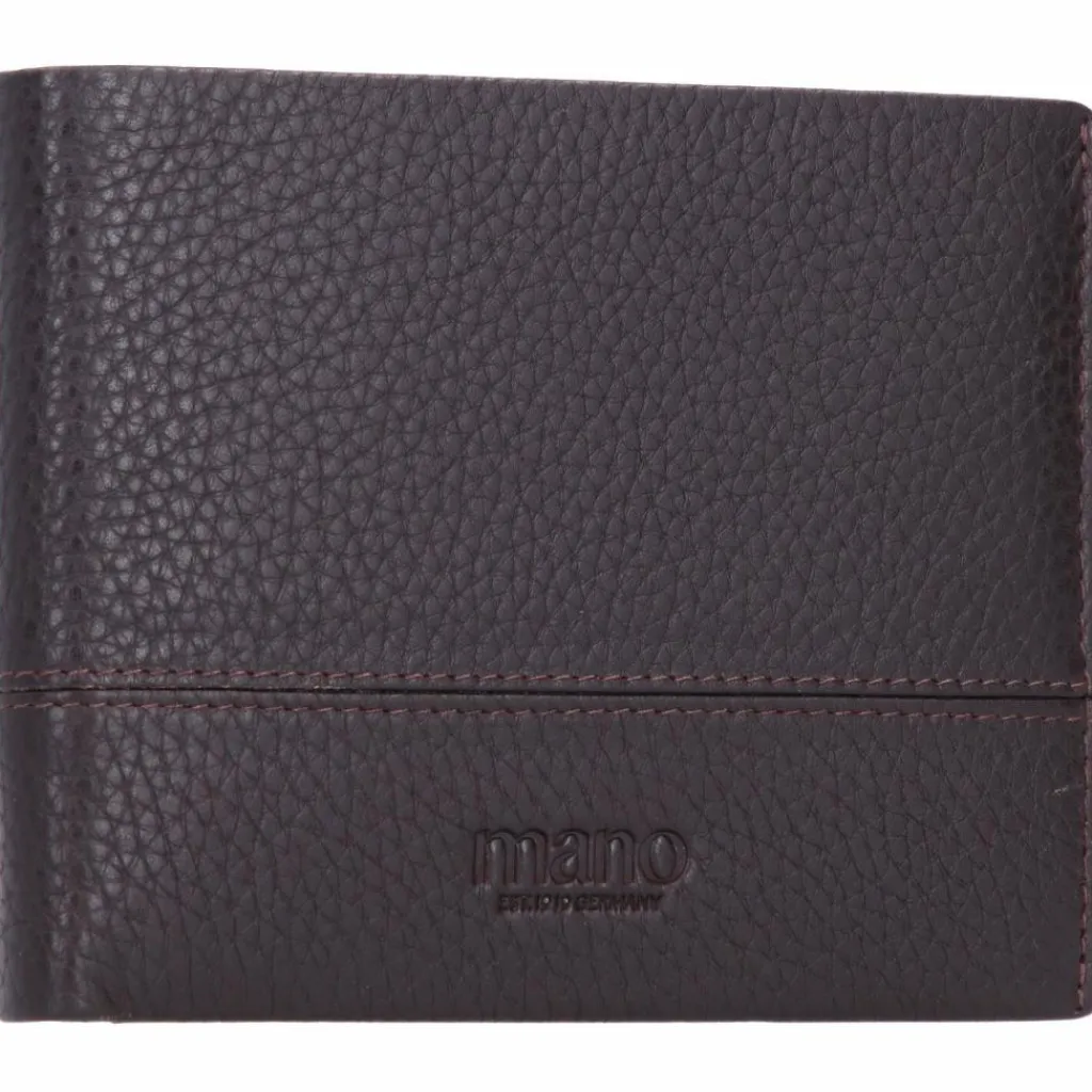 Herren mano Don Tommas Geldbörse Leder 13 cm
