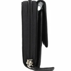 Online mano Donna Aurona Geldbörse RFID Leder 18 cm schwarz