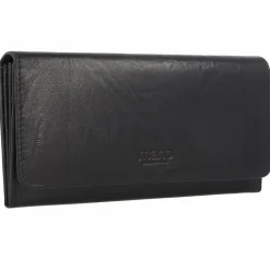 Online mano Donna Aurona Geldbörse RFID Leder 19 cm schwarz