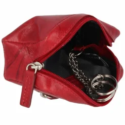 mano Schlüsseletuis<Donna Aurona Schlüsseletui RFID Leder 10,5 cm rot