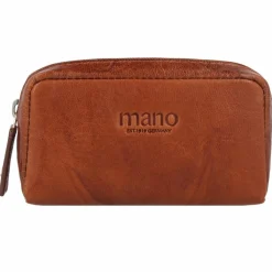 mano Schlüsseletuis<Donna Aurona Schlüsseletui RFID Leder 10,5 cm cognac