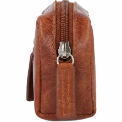 mano Schlüsseletuis<Donna Aurona Schlüsseletui RFID Leder 10,5 cm cognac