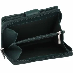 Discount mano Donna Giulia Geldbörse Leder 9 cm petrol