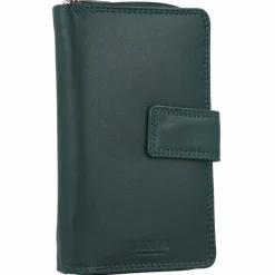 mano Damengeldbörsen Hochformat<Donna Giulia Geldbörse Leder 10,5 cm petrol