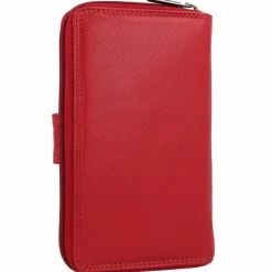 mano Damengeldbörsen Hochformat<Donna Giulia Geldbörse Leder 10,5 cm rot
