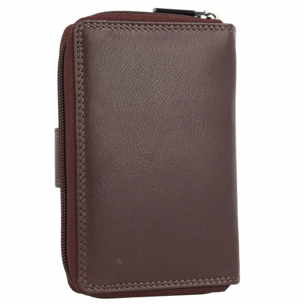 Damen mano Donna Giulia Geldbörse Leder 9 cm