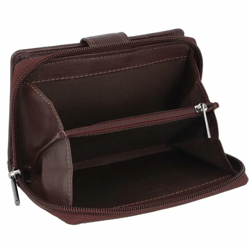 Damen mano Donna Giulia Geldbörse Leder 9 cm