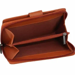 mano Damengeldbörsen Hochformat<Donna Giulia Geldbörse Leder 10,5 cm cognac