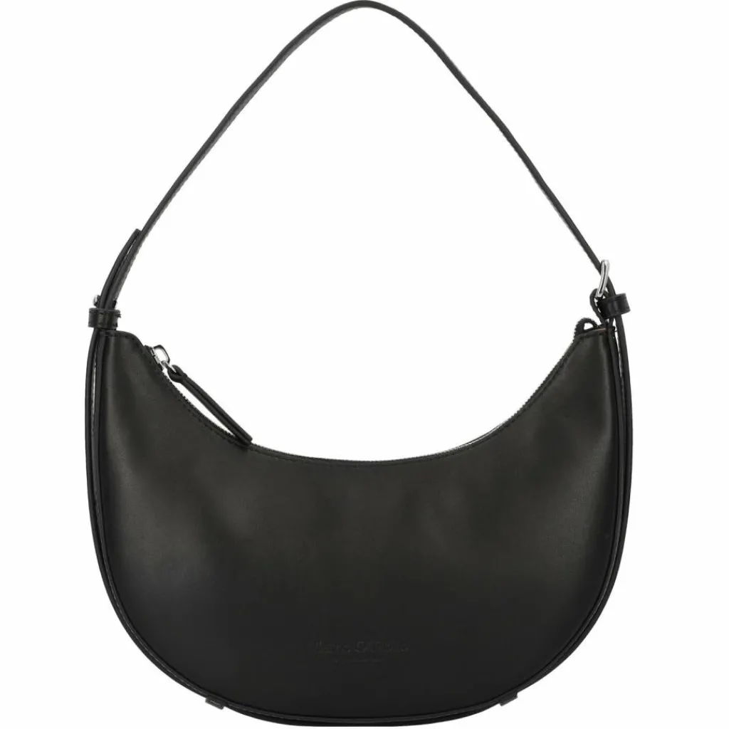 Marc O'Polo Henkeltaschen|Schultertaschen<Alvi Schultertasche XS Leder 31 cm black