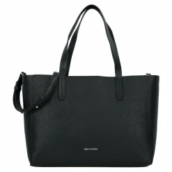 Marc O'Polo Shopper|Schultertaschen<Shopper Tasche M Leder 39 cm Laptopfach black