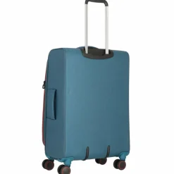 New March15 Trading Silhouette 4 Rollen Kofferset 3-teilig mit Dehnfalte ocean bluegreen