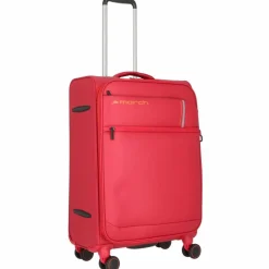 Outlet March15 Trading Silhouette 4 Rollen Kofferset 3-teilig mit Dehnfalte red