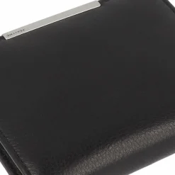 Clearance Maître Belg Alberta Geldbörse RFID Schutz Leder 11 cm black