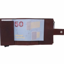Maître Visitenkartenetuis<Birkenfeld C-Four Kreditkartenetui RFID Schutz Leder 10 cm cognac