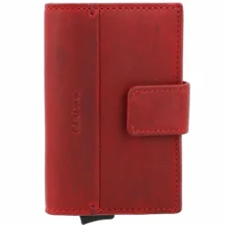 Maître Visitenkartenetuis<Birkenfeld c-two Kitkartenetui RFID Leder 10 cm red
