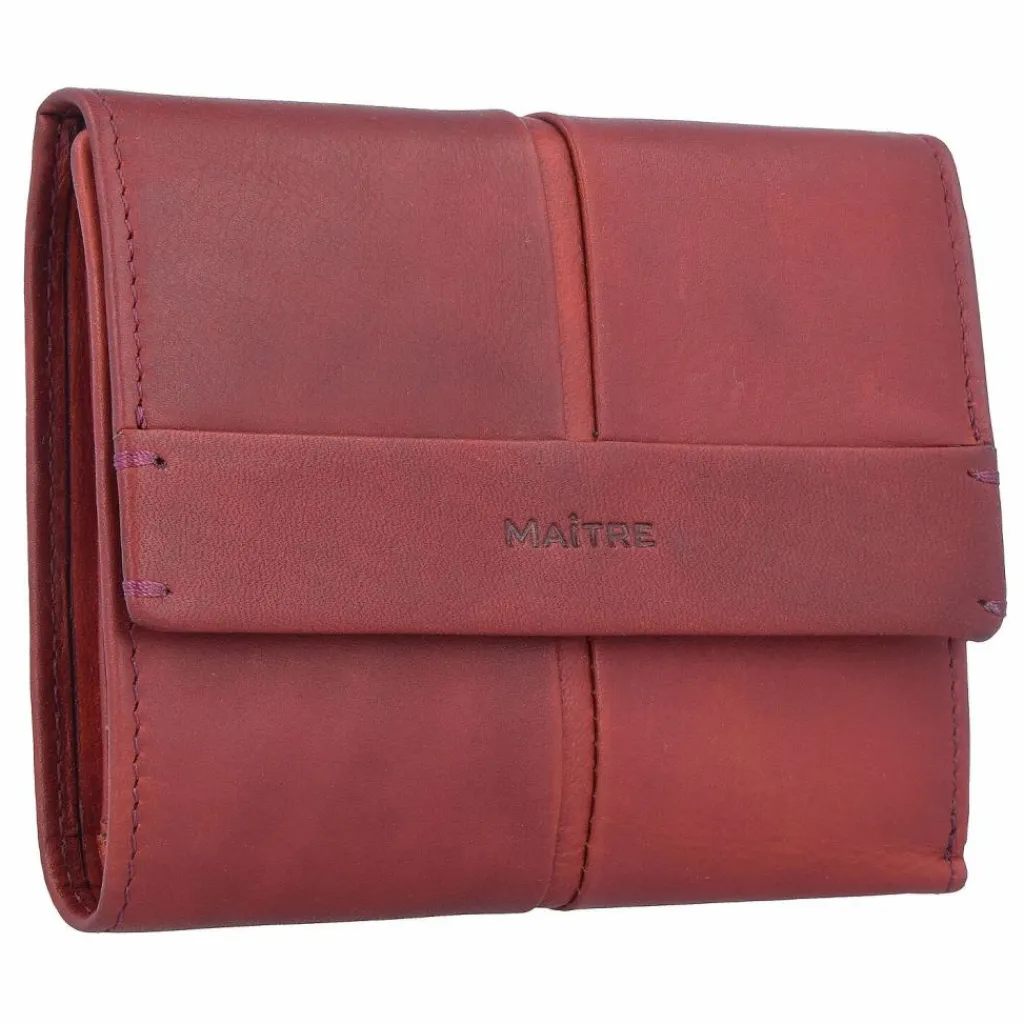 Maître Damengeldbörsen Querformat<Birkenfeld Dalene Geldbörse 12 cm red