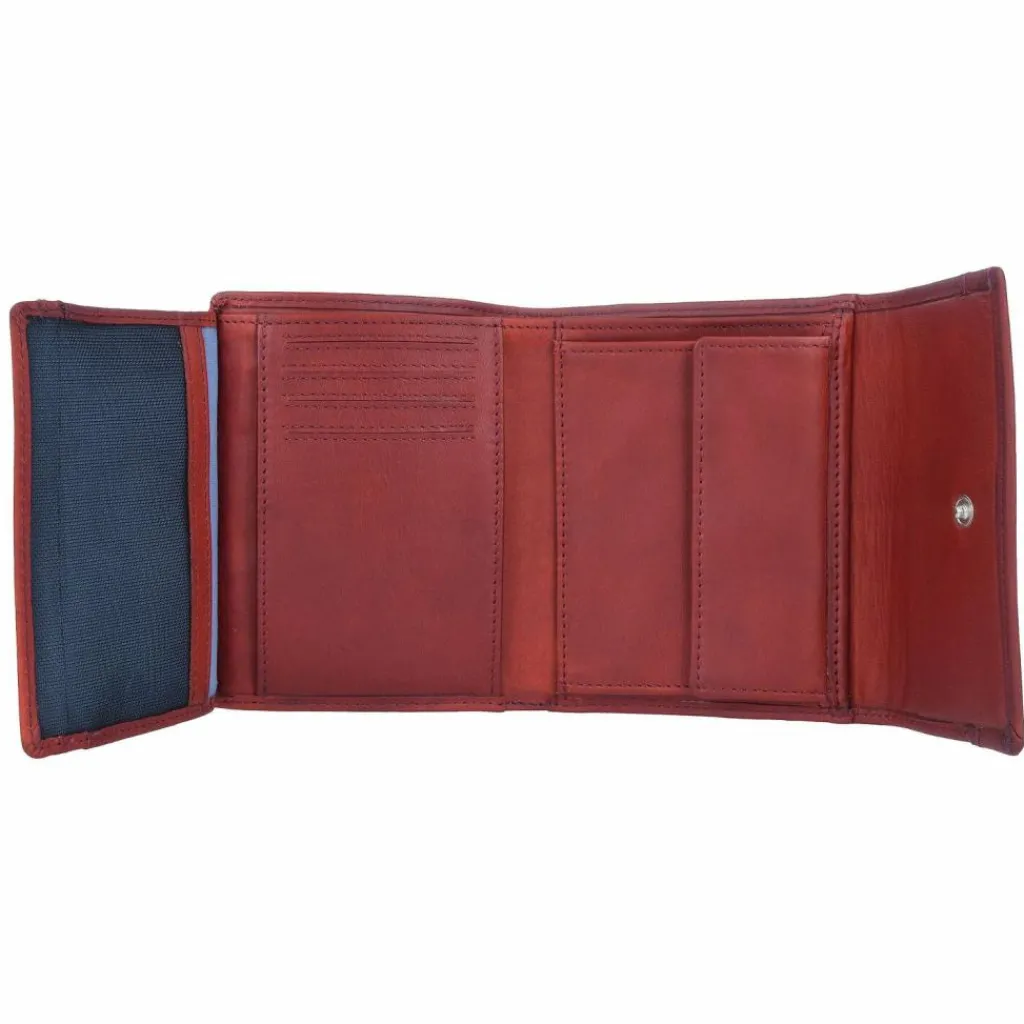 Maître Damengeldbörsen Querformat<Birkenfeld Dalene Geldbörse 12 cm red