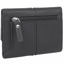 Best Maître Birkenfeld Ilsebill Geldbörse RFID Schutz Leder 8.5 cm black