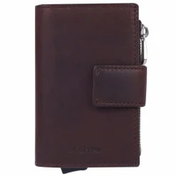 Discount Maître Birkheim C-Four Kreditkartenetui RFID Schutz Leder 6.5 cm darkbrown