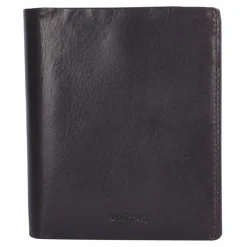 Best Maître Birkheim Friedolf Geldbörse RFID Schutz Leder 10 cm darkbrown